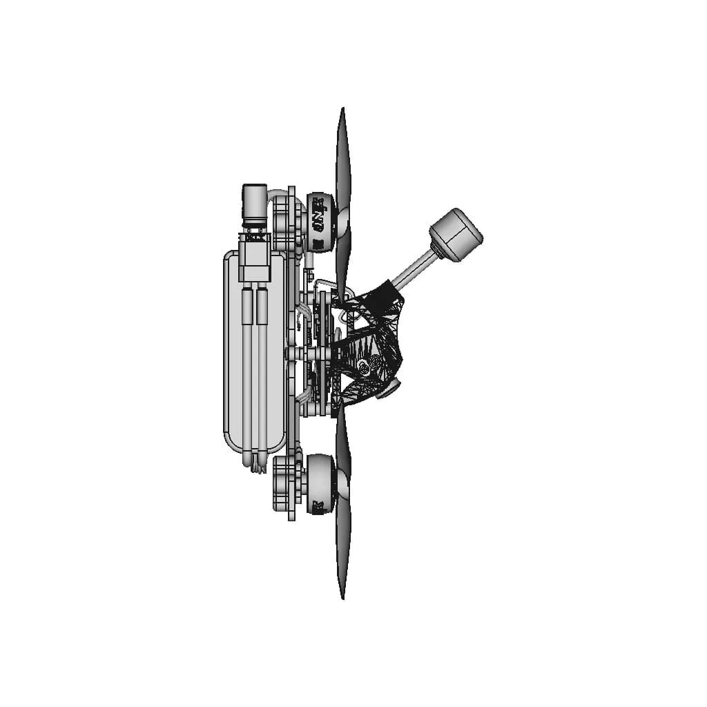 Atuador Linear Linear Actuator Ito60 1200 1 | Professional CAD Design_0_270_degree_snapshot