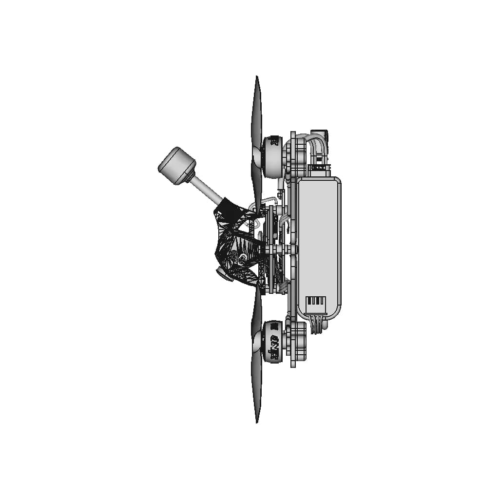 Atuador Linear Linear Actuator Ito60 1200 1 | Professional CAD Design_0_90_degree_snapshot