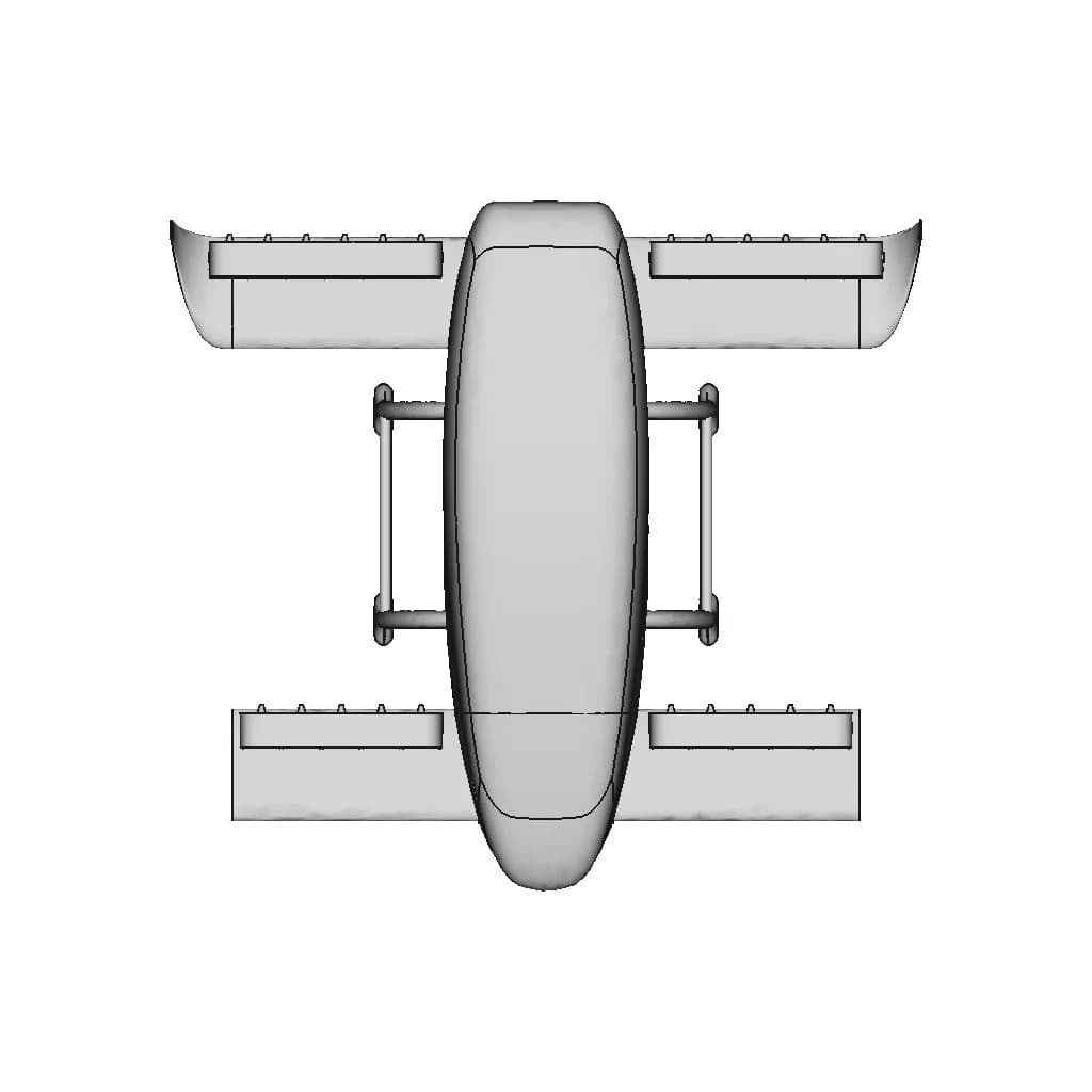 Electric Glider 1 | Professional CAD Design_0_0_degree_snapshot