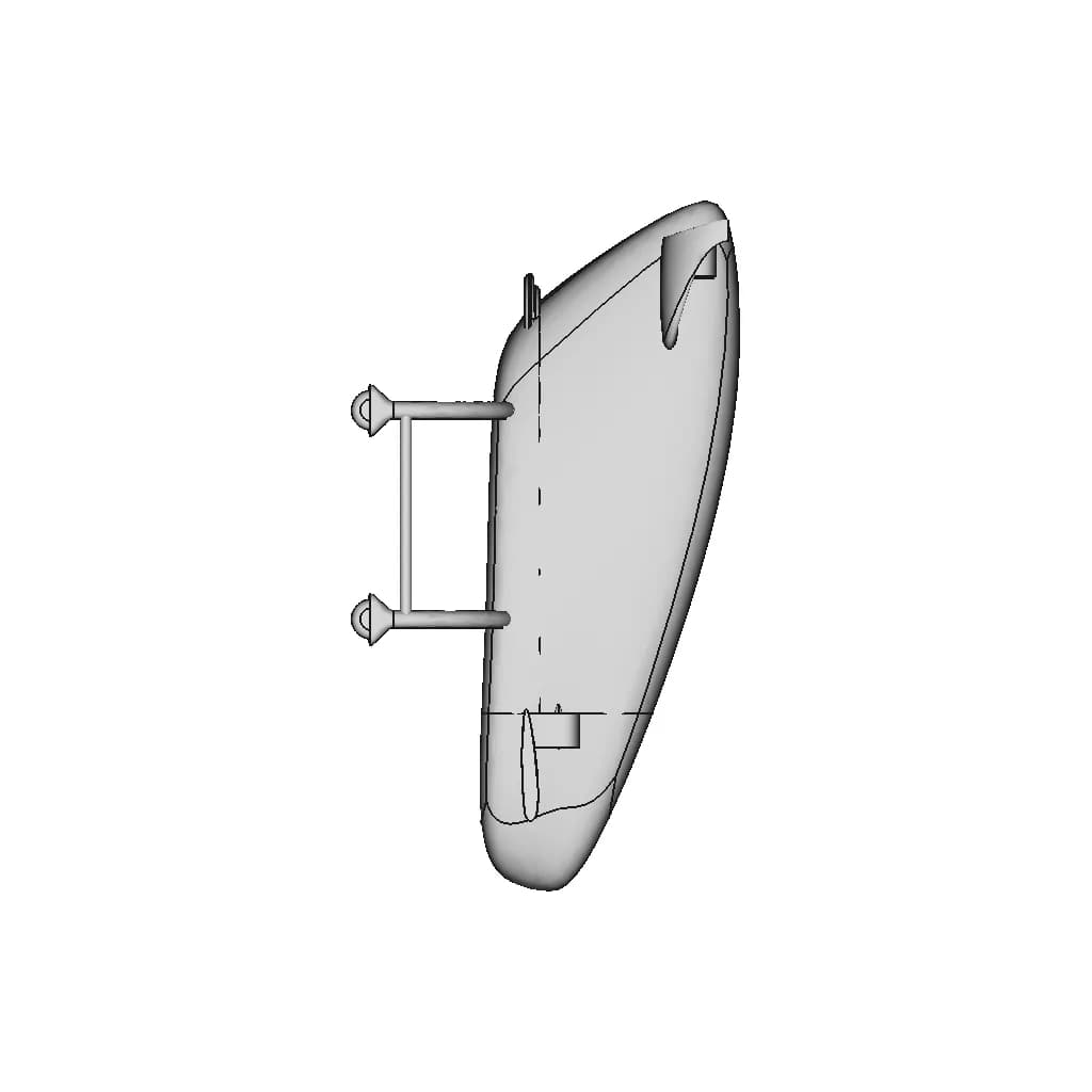 Electric Glider 1 | Professional CAD Design_0_270_degree_snapshot