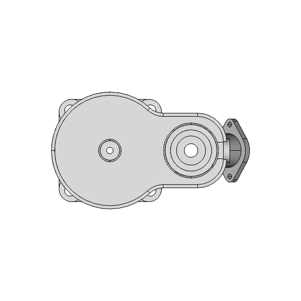 Fly Sky 10 Ch Receiver 1 | Professional CAD Design_270_0_degree_snapshot