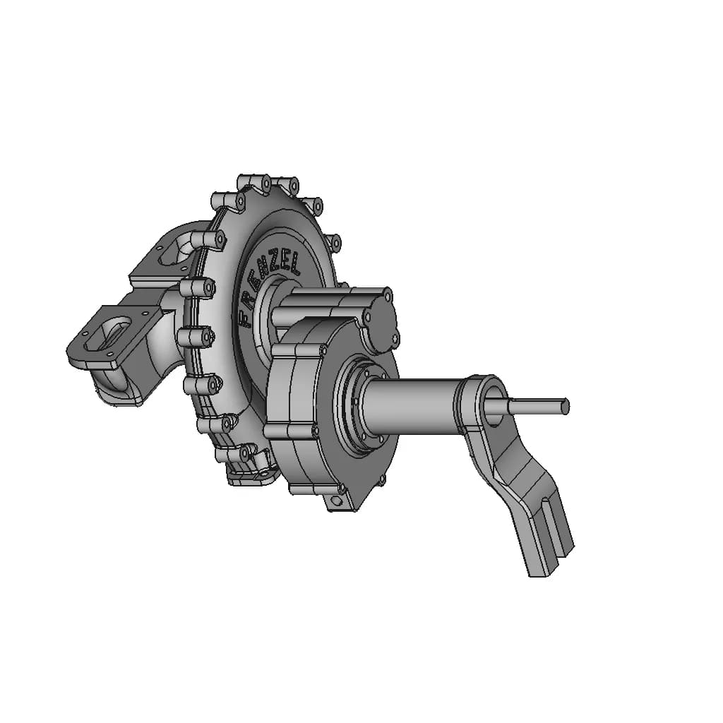 Automated Grounded Vehicle Futurstic 1 | Professional CAD Design_60_30_degree_snapshot