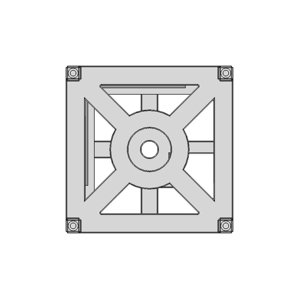 Tooling Lathe With Square Insert 1 | Professional CAD Design_270_0_degree_snapshot