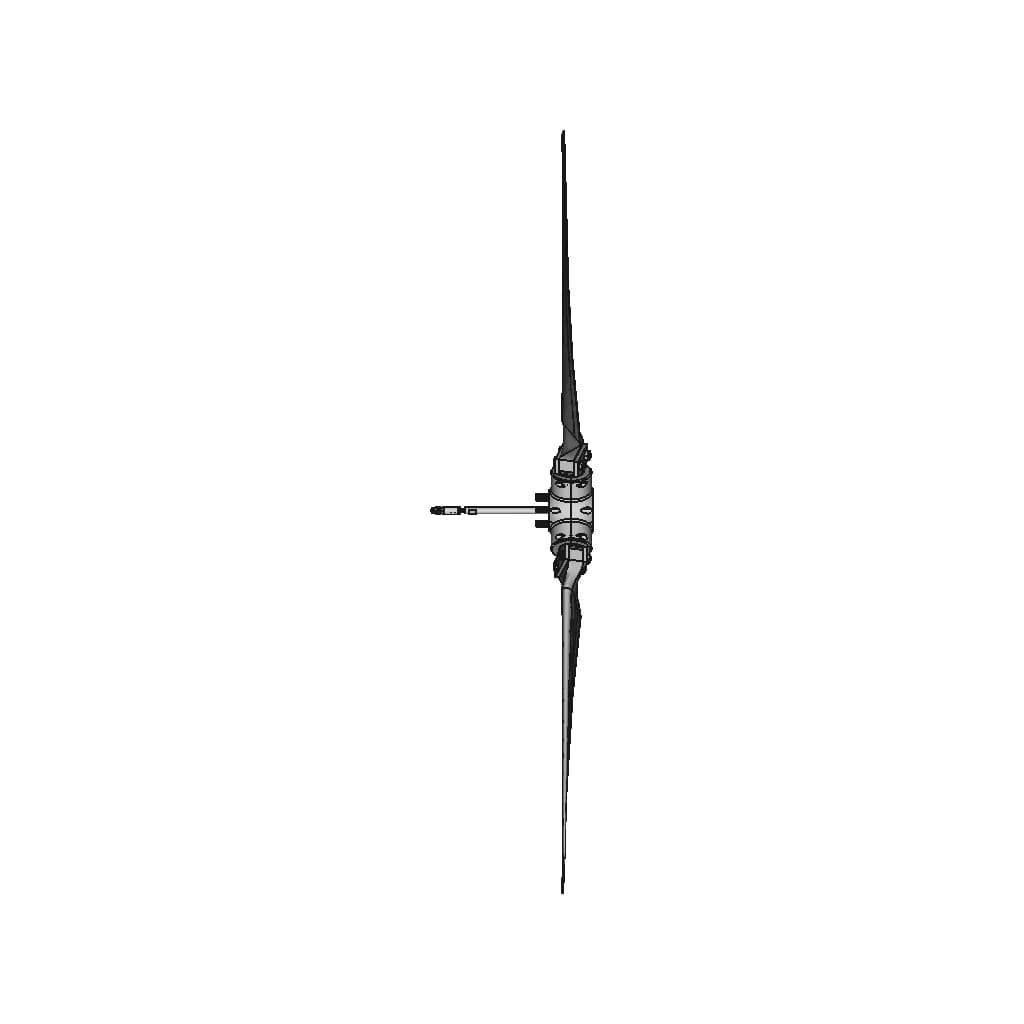 48 Diameter Three Blade Inflight Adjustable Pitch Pusher Propeller 1 | Professional CAD Design_0_0_degree_snapshot