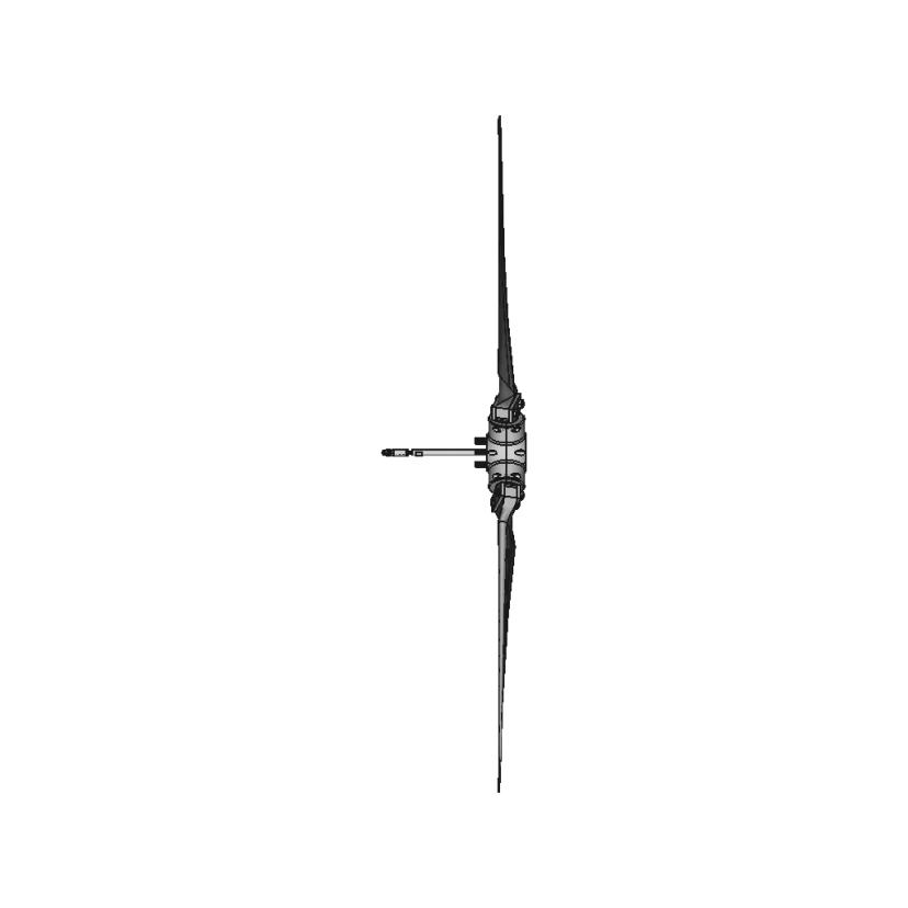 48 Diameter Three Blade Inflight Adjustable Pitch Pusher Propeller 1 | Professional CAD Design