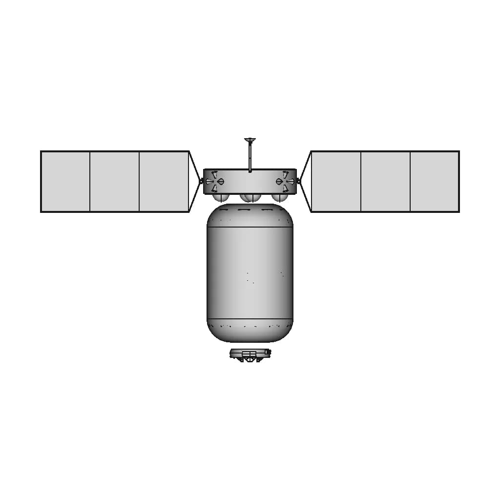 Nasa Gateway Logistics Design 1 | Professional CAD Design_0_270_degree_snapshot