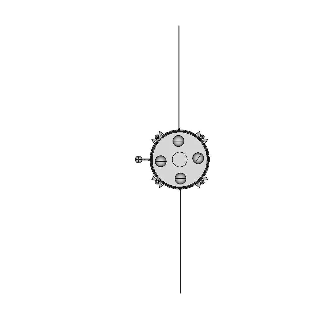 Nasa Gateway Logistics Design 1 | Professional CAD Design_270_0_degree_snapshot