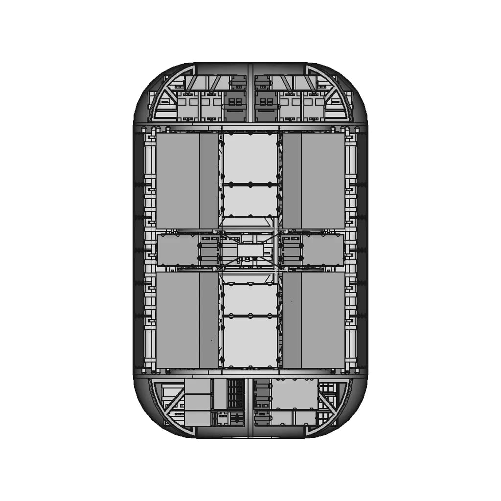 Cargo Packing And Storage Module 1 | Professional CAD Design_0_0_degree_snapshot
