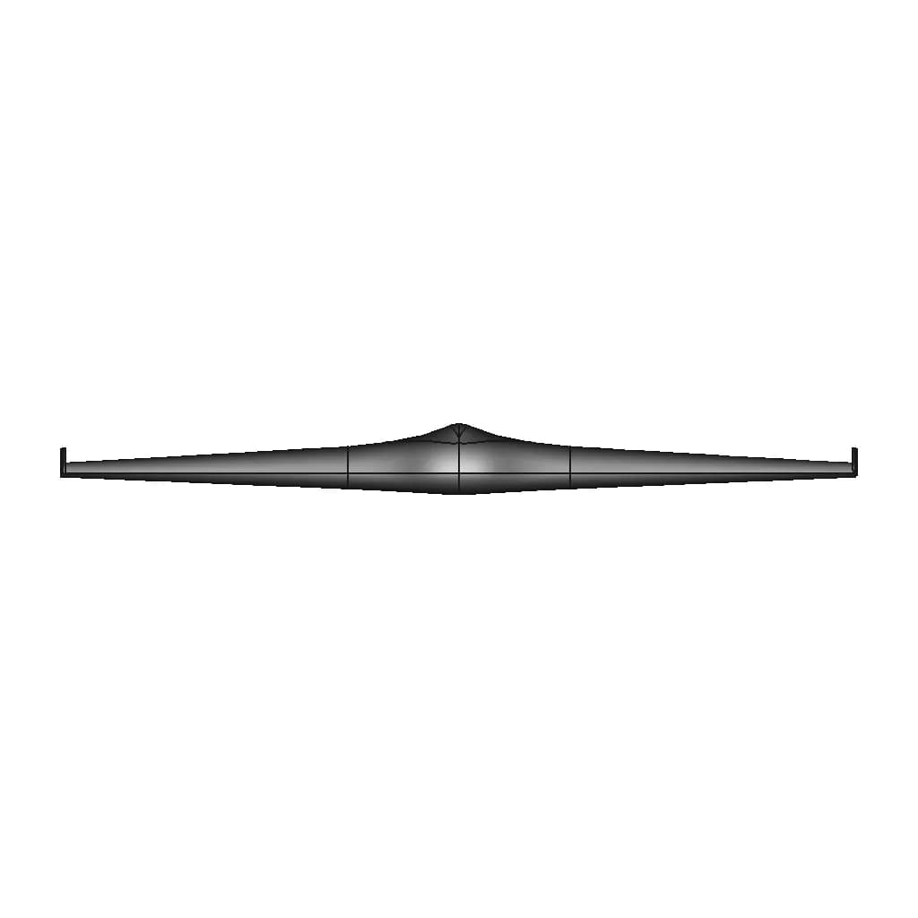 F3A Wheel Pant And Mold 1 | Professional CAD Design_0_270_degree_snapshot