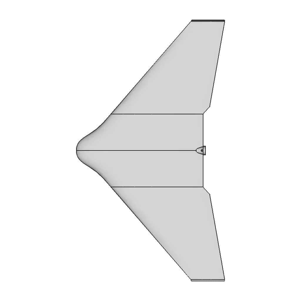F3A Wheel Pant And Mold 1 | Professional CAD Design_90_0_degree_snapshot