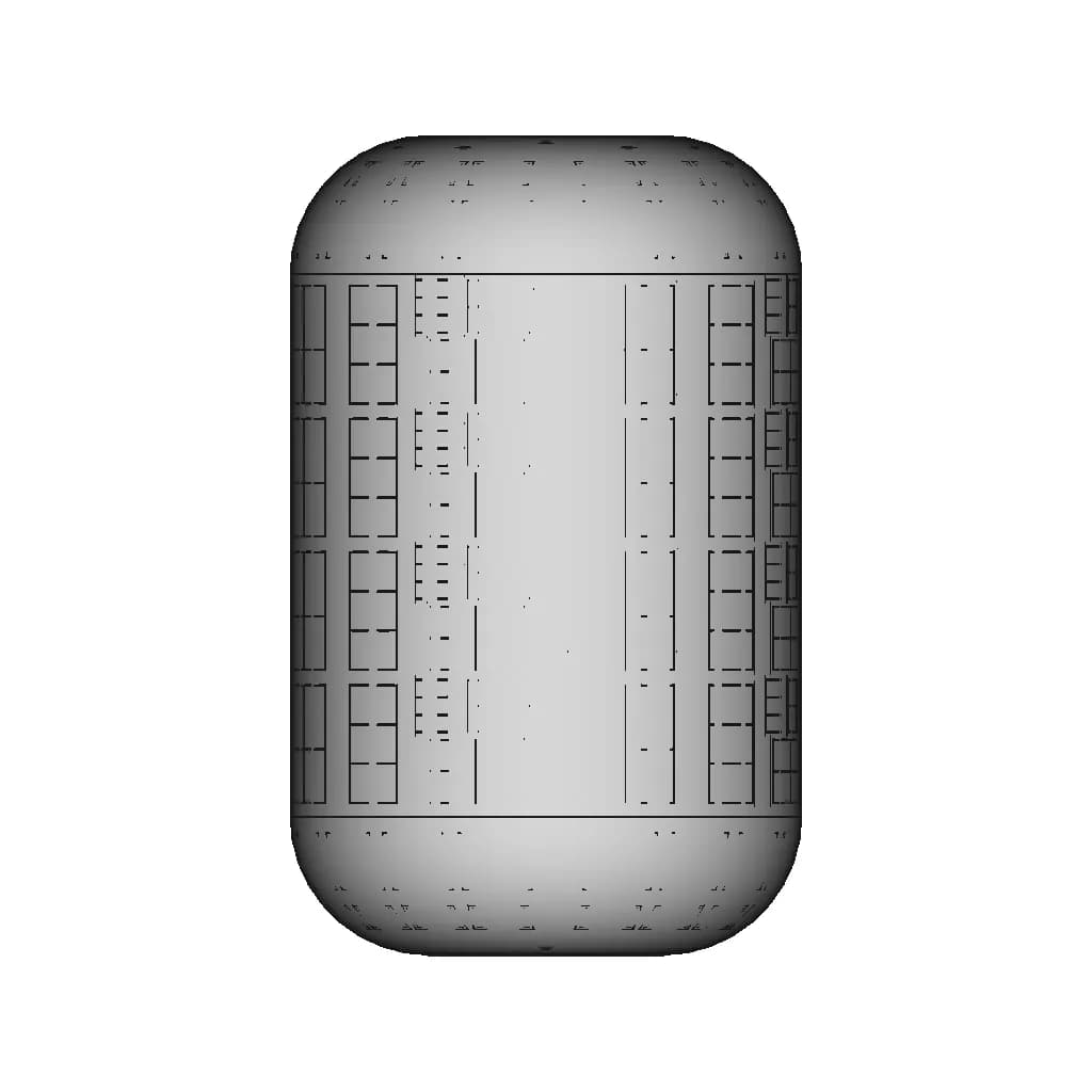 Rotating Central Drum Storage 1 | Professional CAD Design_270_0_degree_snapshot
