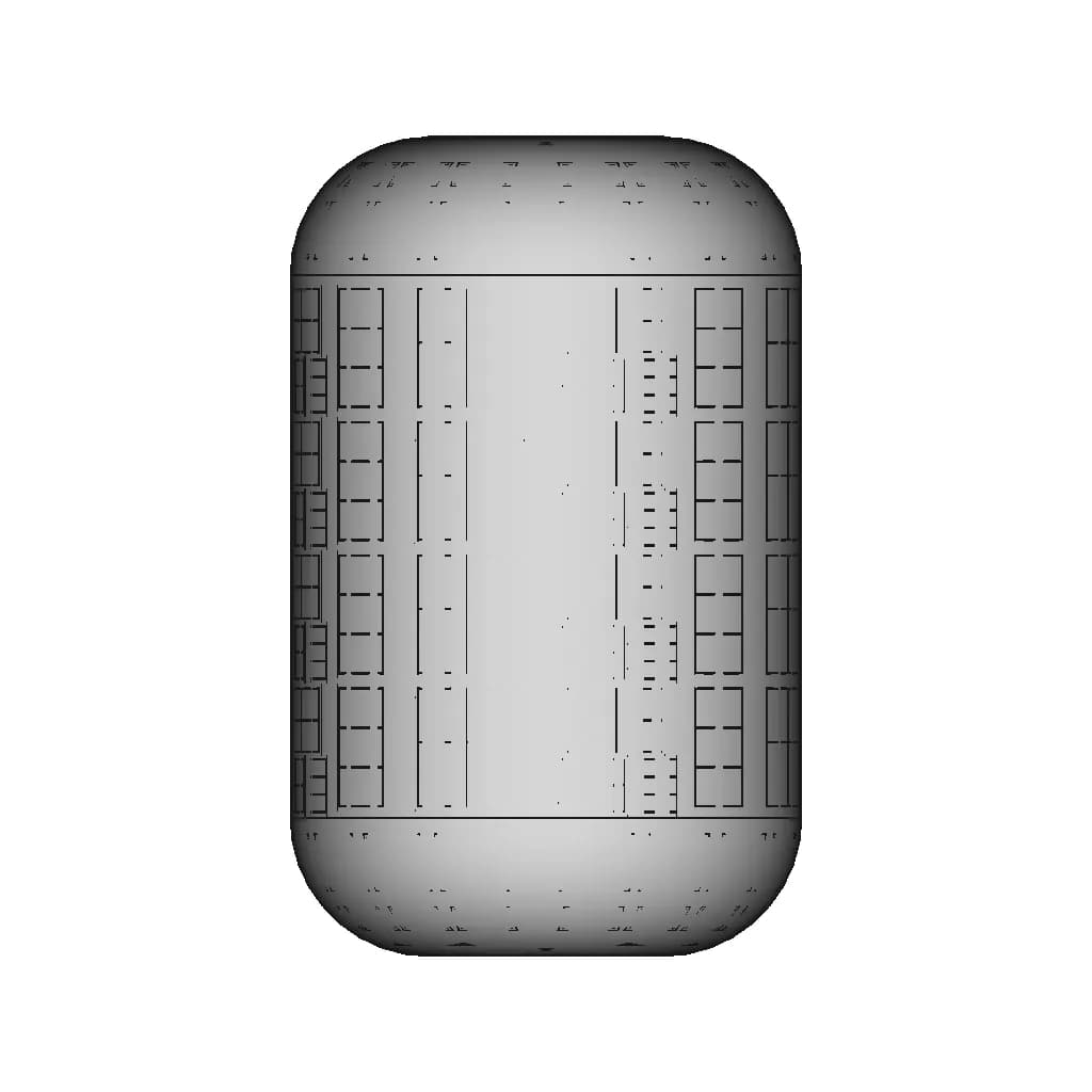 Rotating Central Drum Storage 1 | Professional CAD Design_90_0_degree_snapshot