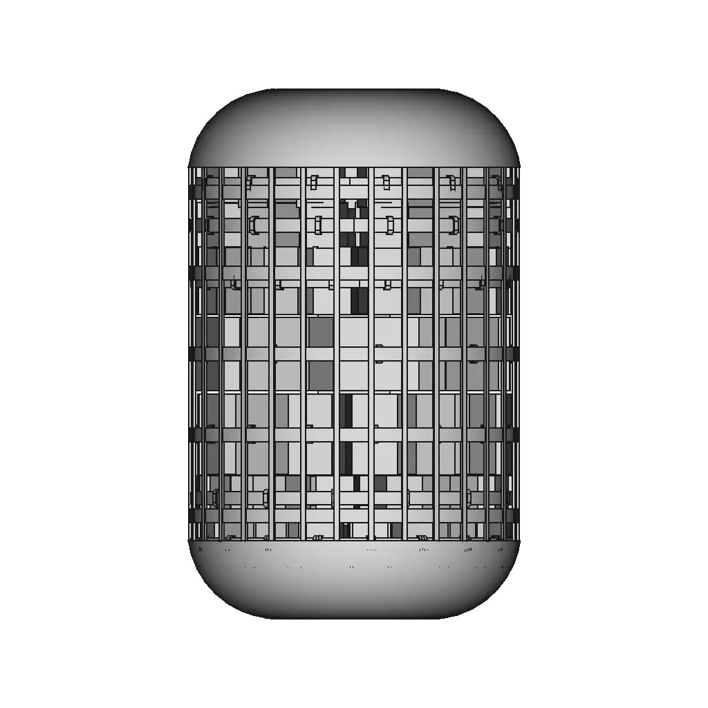 Ge General Electric Aircraft Engine 1 | Professional CAD Design_0_90_degree_snapshot