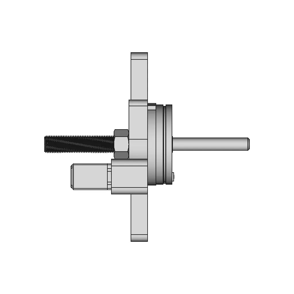 Brewster F2A Buffalo Gear Design Step File 1 | Professional CAD Design_0_0_degree_snapshot