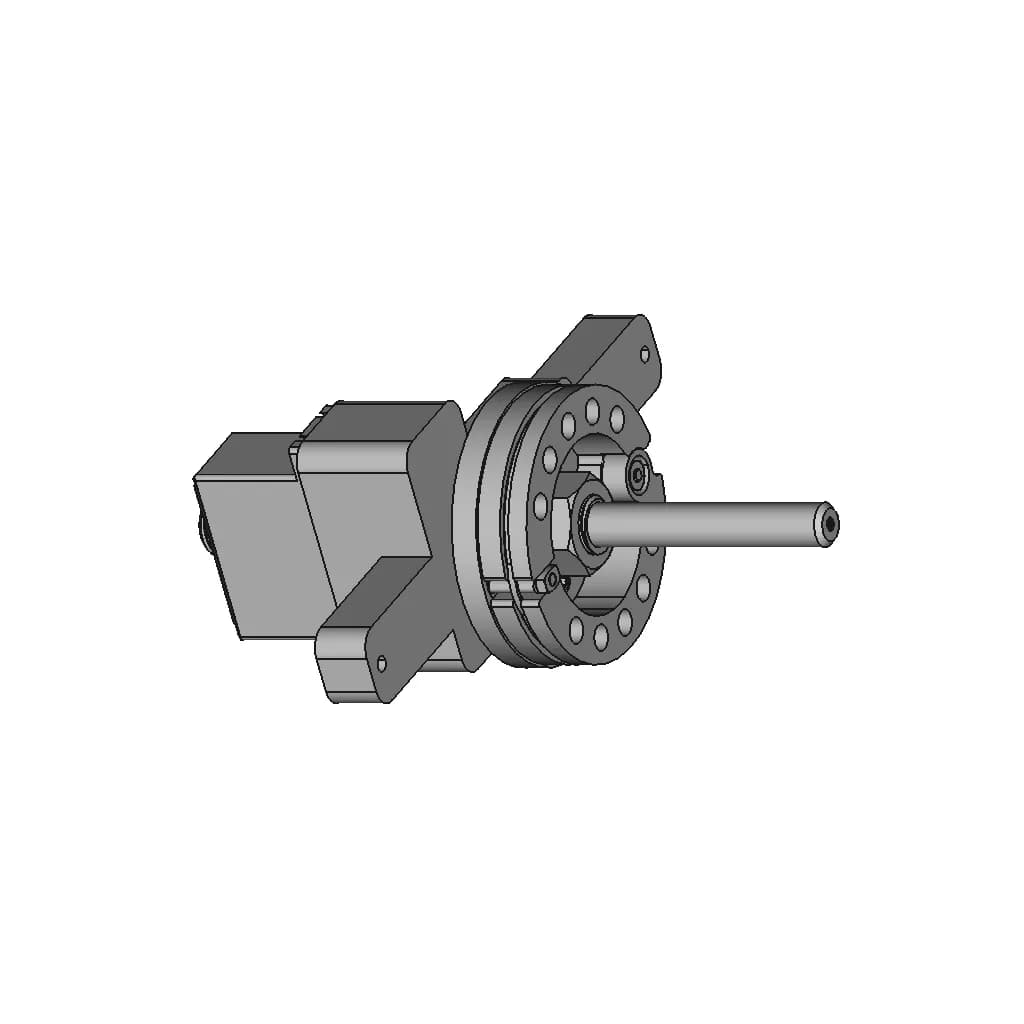 Brewster F2A Buffalo Gear Design Step File 1 | Professional CAD Design_60_30_degree_snapshot