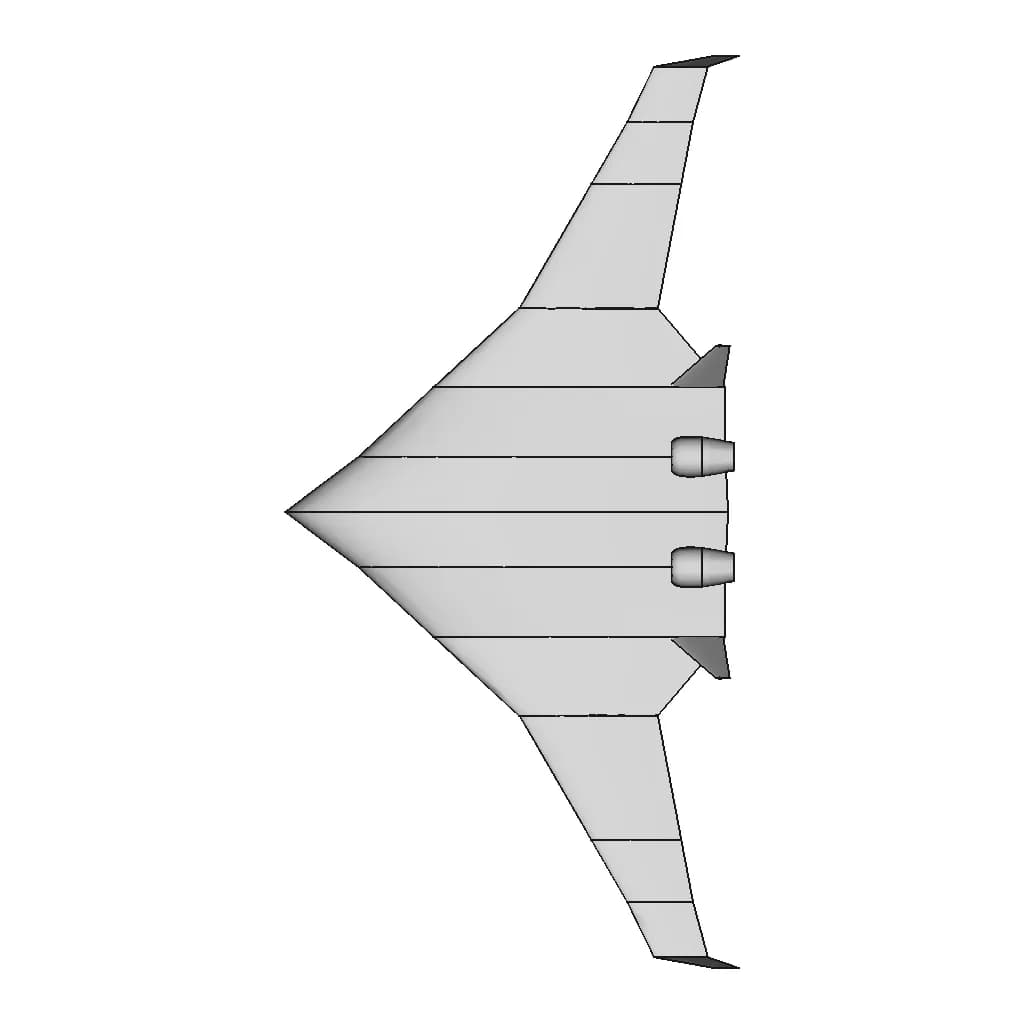 Fixed Wing 9 | Professional CAD Design_0_0_degree_snapshot
