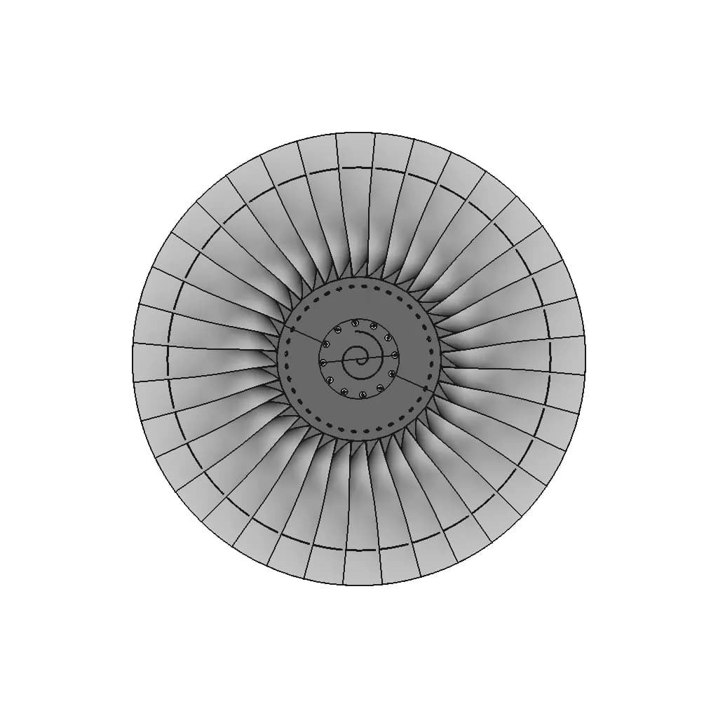 Cablecraft End Fitting Cs550 1 | Professional CAD Design_0_270_degree_snapshot