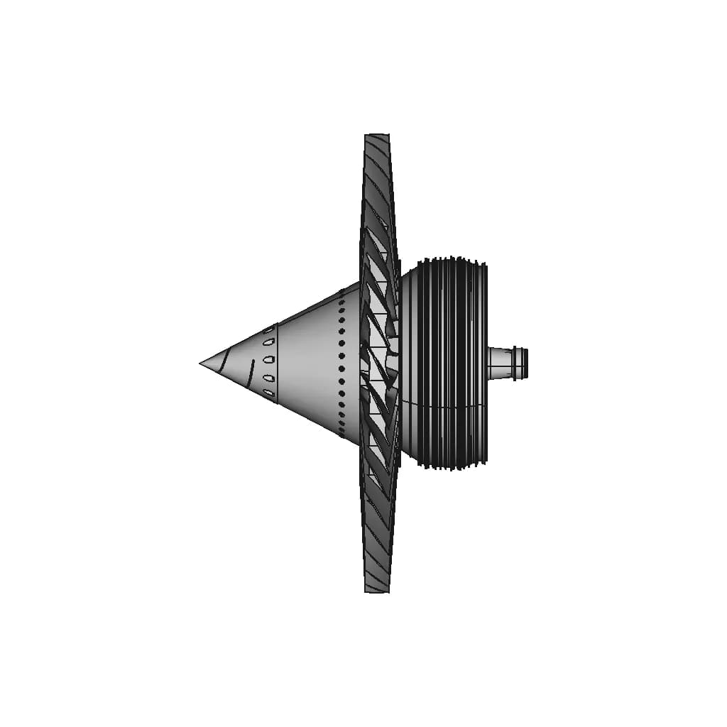 Cablecraft End Fitting Cs550 1 | Professional CAD Design_270_0_degree_snapshot
