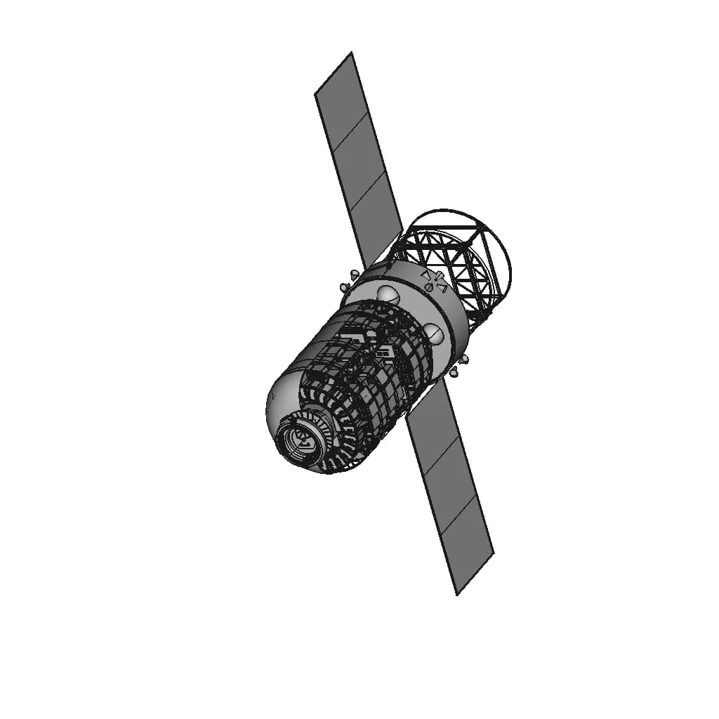 Nasa Challenge Cube In Tube 1 | Professional CAD Design_60_30_degree_snapshot