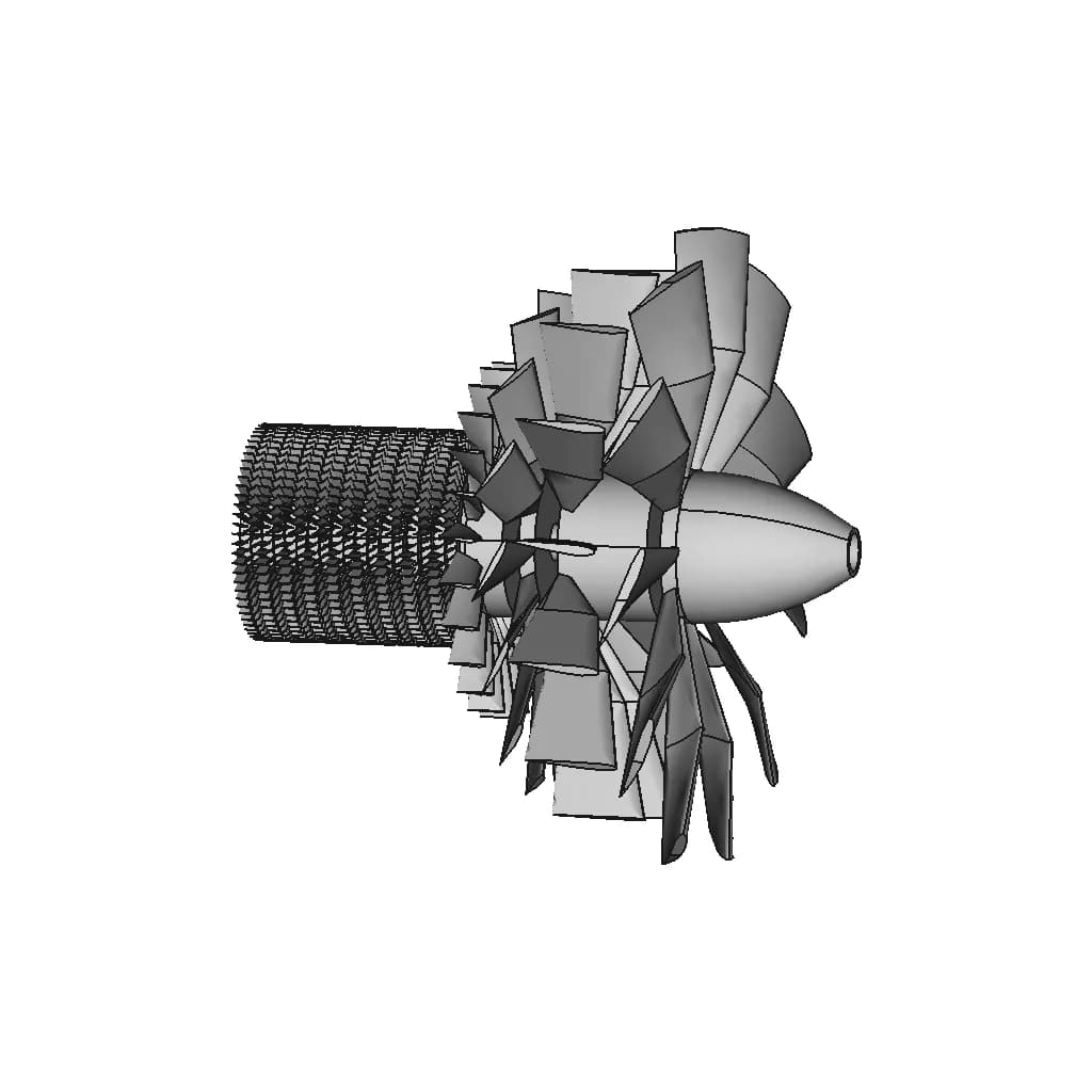 Turbo Blower Esb 280 1 | Professional CAD Design_0_0_degree_snapshot