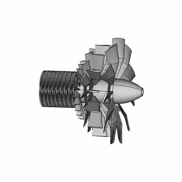 Turbo Blower Esb 280 1 | Professional CAD Design