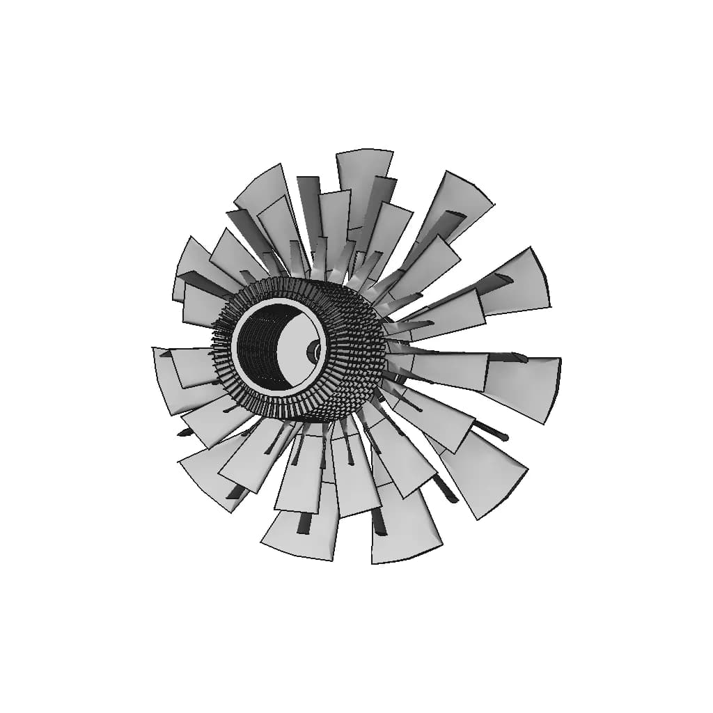 Turbo Blower Esb 280 1 | Professional CAD Design_0_270_degree_snapshot