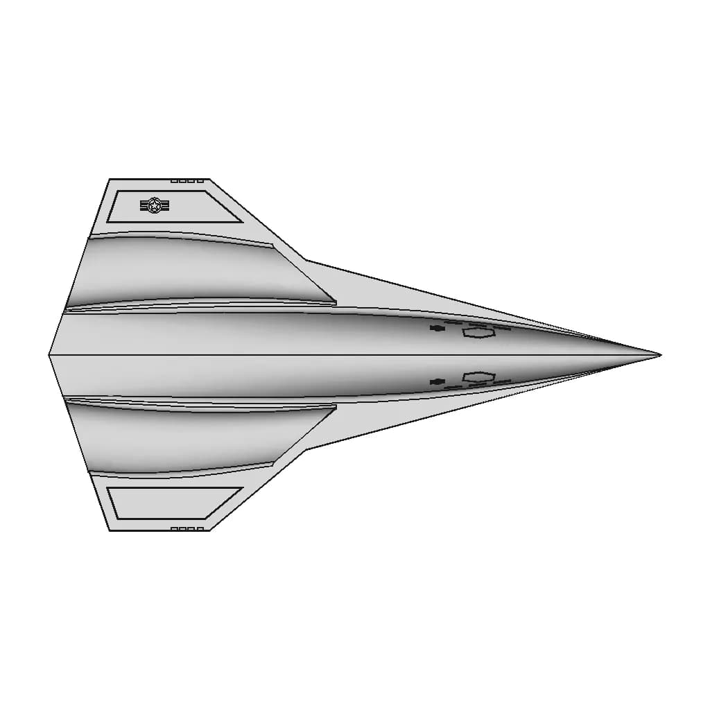 Ngad Next Generation Air Domination Aircraft 1 | Professional CAD Design_270_0_degree_snapshot