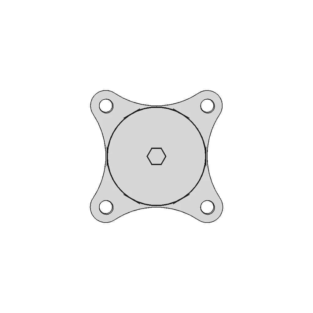 Nasa Challenge Cam Latch 1 | Professional CAD Design_0_0_degree_snapshot