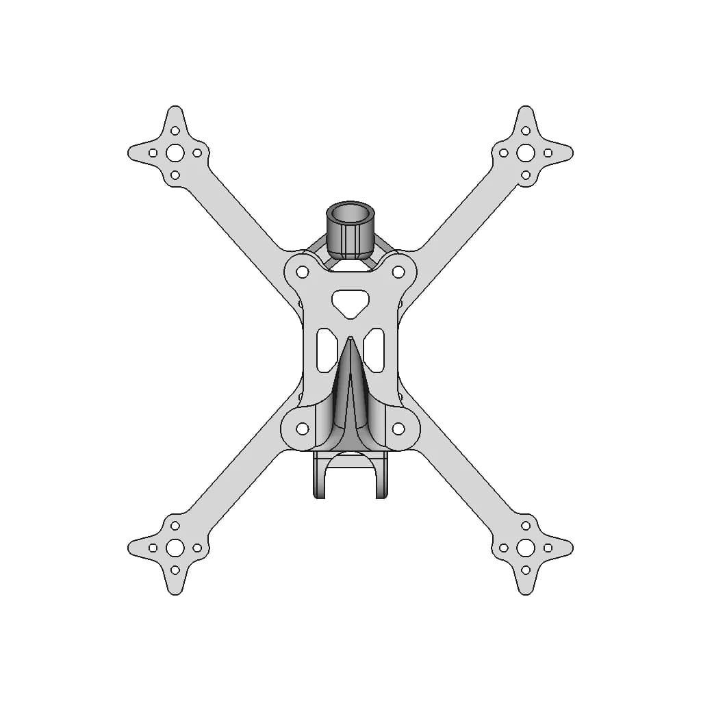 Radiomaster Rp3 Elrs Rx 1 | Professional CAD Design_0_0_degree_snapshot