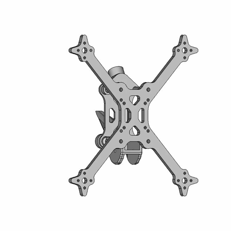 Radiomaster Rp3 Elrs Rx 1 | Professional CAD Design