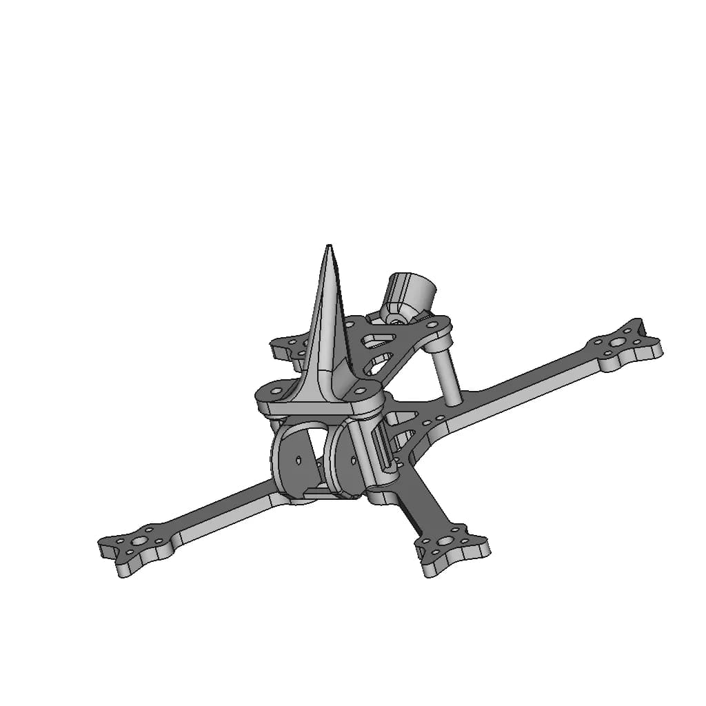 Radiomaster Rp3 Elrs Rx 1 | Professional CAD Design_60_30_degree_snapshot