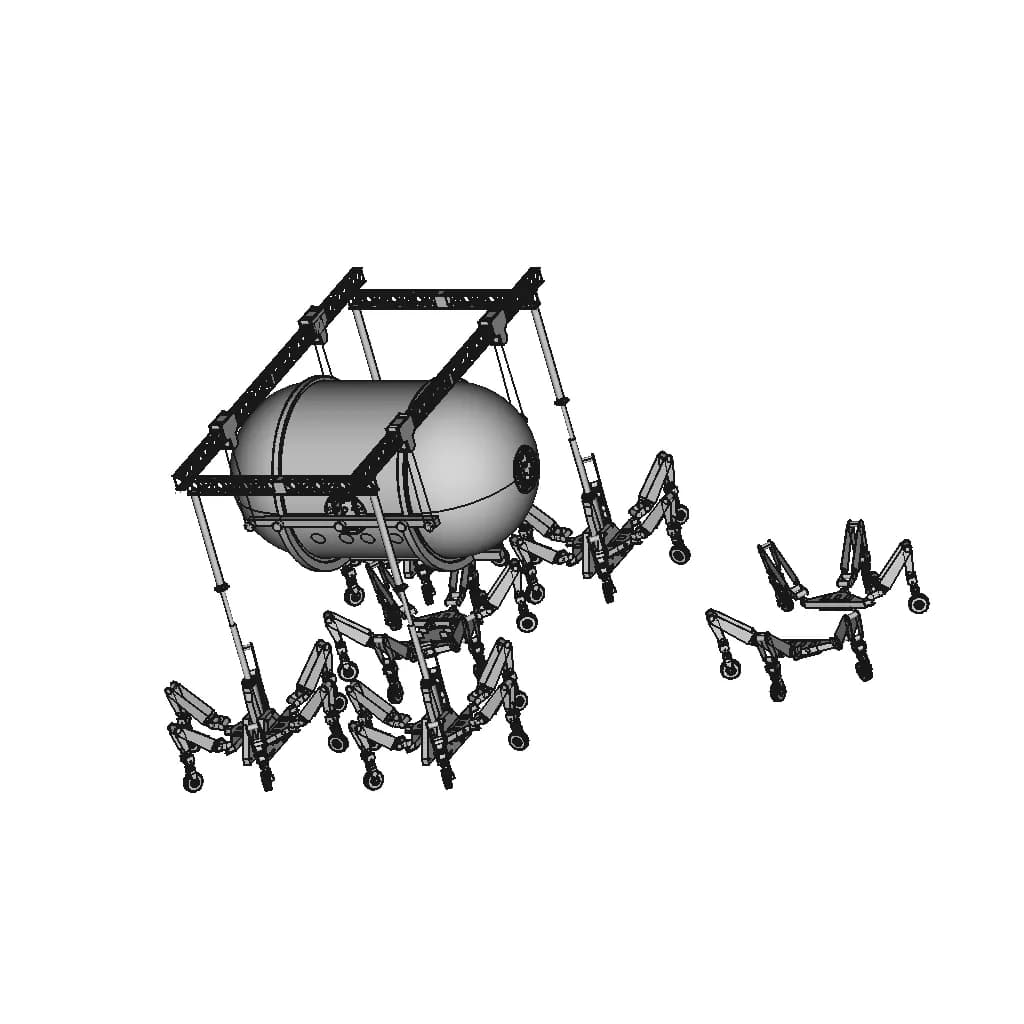 Moon And Mars Mover 2 | Professional CAD Design_60_30_degree_snapshot