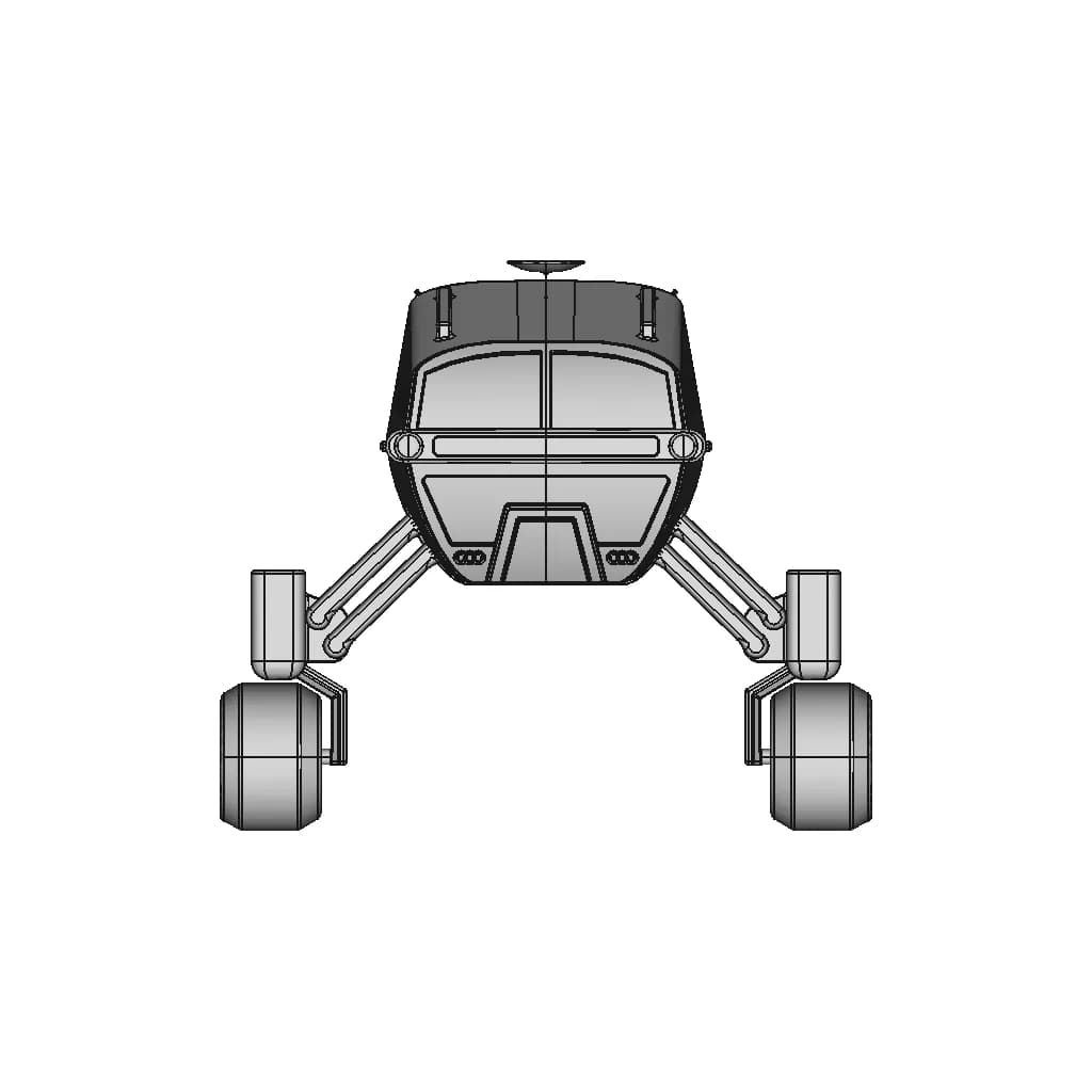 The Wise And The Precise Shl Mars Robots With Real | Professional CAD Design_0_270_degree_snapshot