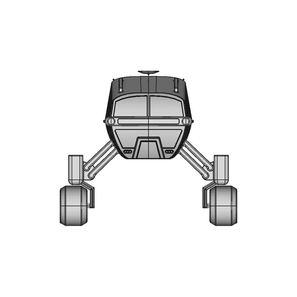 The Wise And The Precise Shl Mars Robots With Real | Professional CAD Design_0_90_degree_snapshot