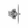 Three Shaft Slot Angled Cross Member Arm 1 | Professional CAD Design_0_0_degree_snapshot