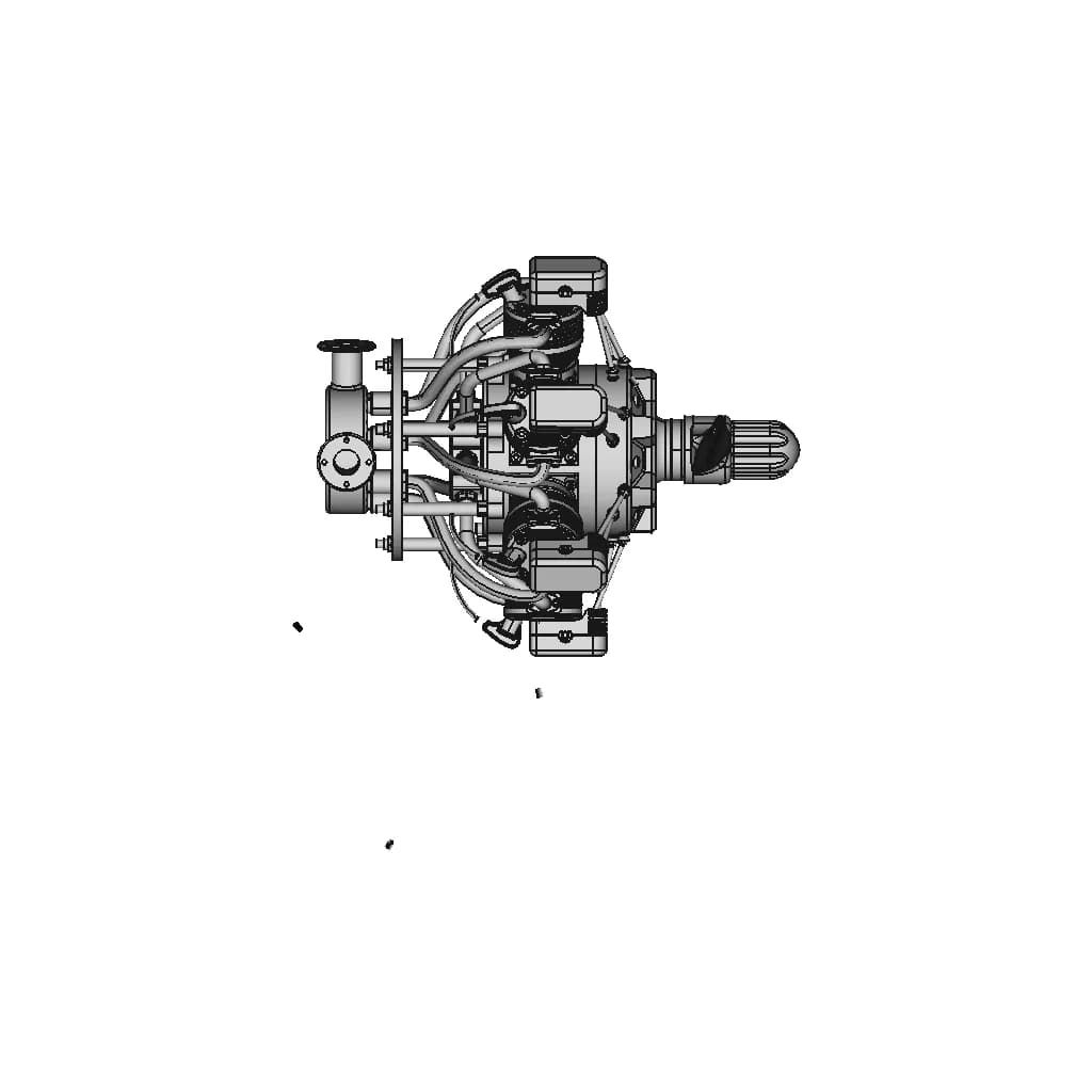 Three Shaft Slot Angled Cross Member Arm 1 | Professional CAD Design_270_0_degree_snapshot