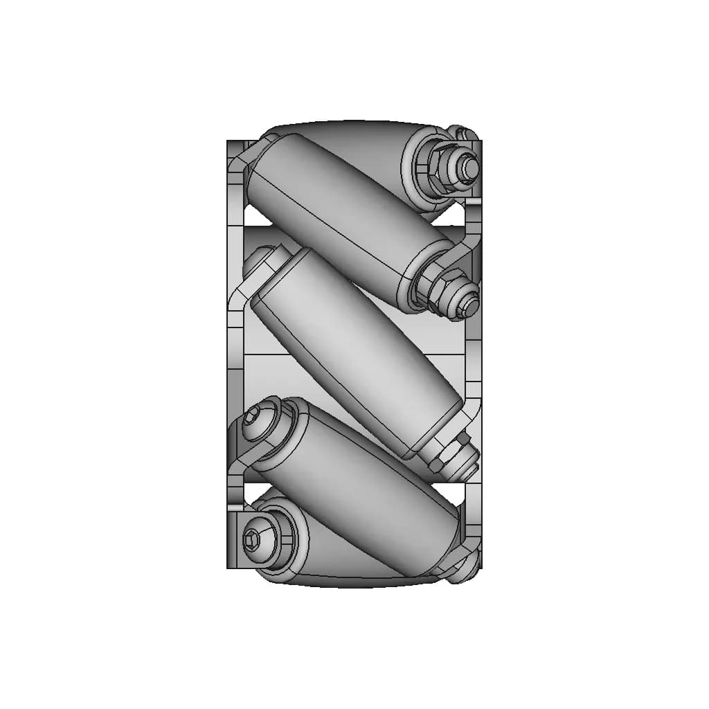Shaft Hub Flange Coupling Bracket To Wheel Roda As Motor | Professional CAD Design_270_0_degree_snapshot