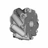 Shaft Hub Flange Coupling Bracket To Wheel Roda As Motor | Professional CAD Design_60_30_degree_snapshot