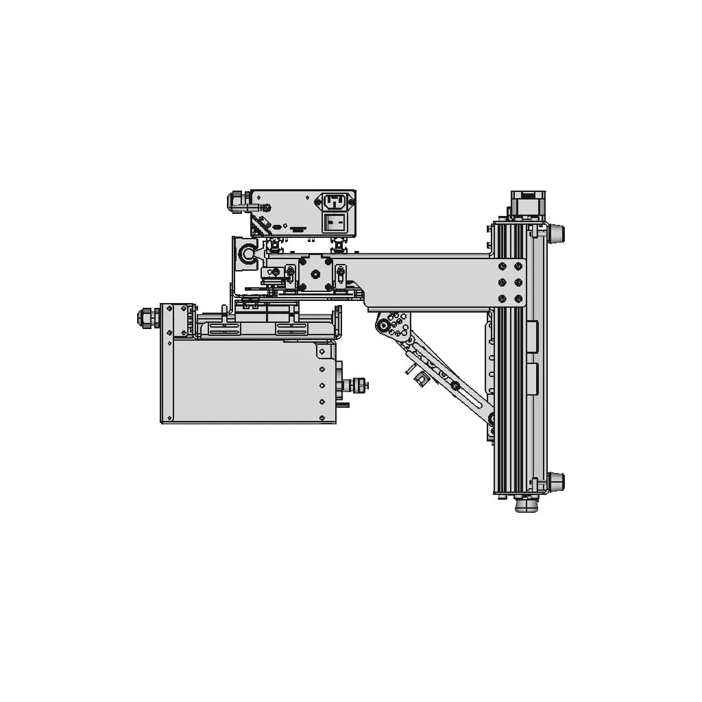 Bracket For Nema 17 Stepper Motor Straight 1 | Professional CAD Design_0_90_degree_snapshot