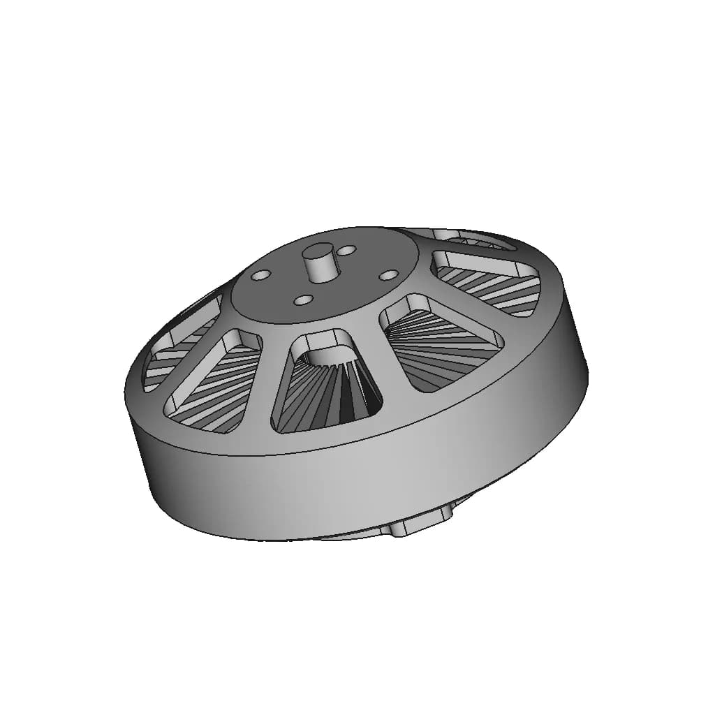 Repeat Robotics Brushed Ant Motor Mount V2 1 | Professional CAD Design_60_30_degree_snapshot