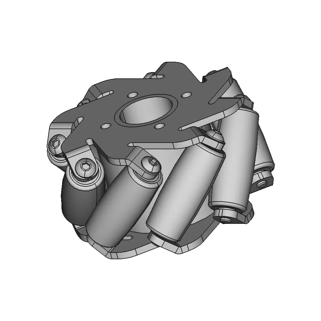 N20 Motor Mount 3D Print Tight Fit 1 | Professional CAD Design_60_30_degree_snapshot