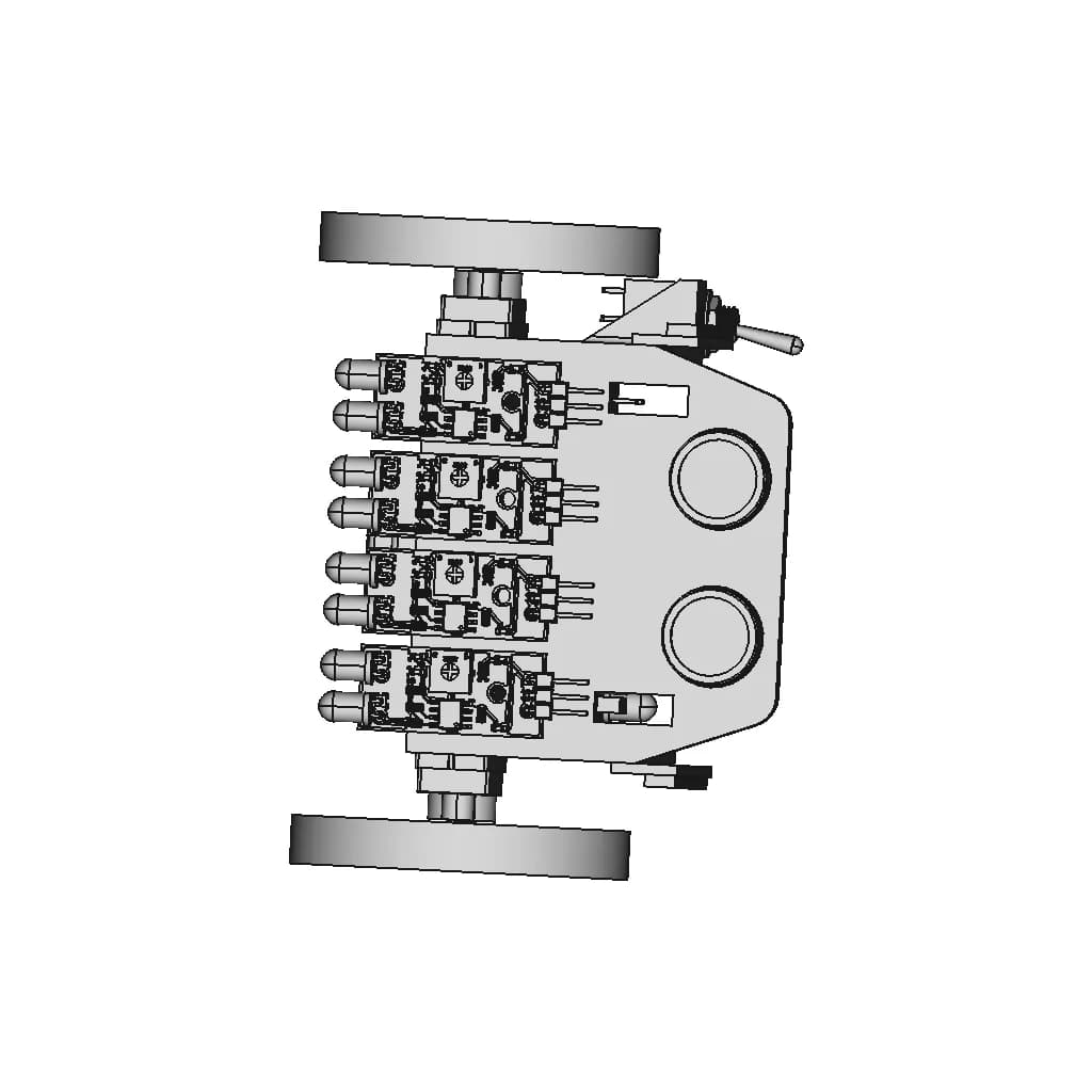 Petoi P1S Servo 1 | Professional CAD Design_0_0_degree_snapshot