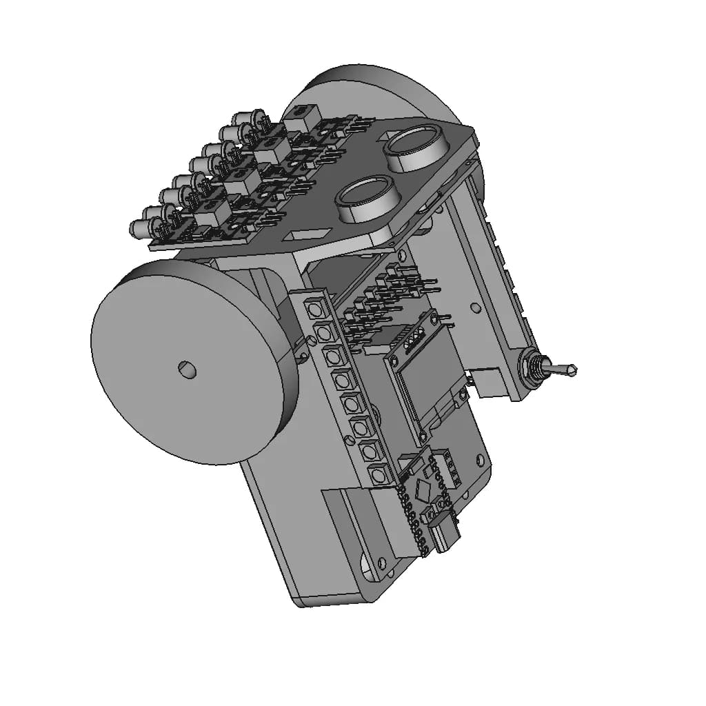 Petoi P1S Servo 1 | Professional CAD Design_60_30_degree_snapshot