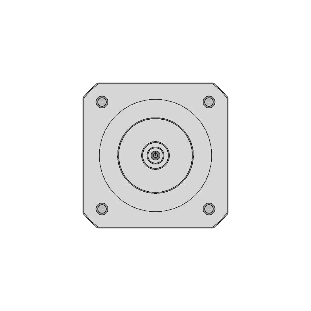 10Mm Shaft Support 1 | Professional CAD Design_0_0_degree_snapshot