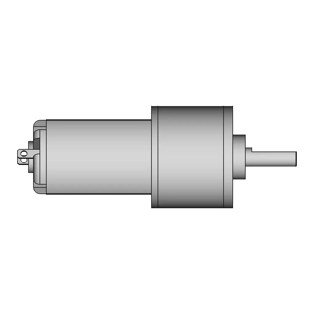 N20 Dc Gear Motor 1 | Professional CAD Design_0_270_degree_snapshot