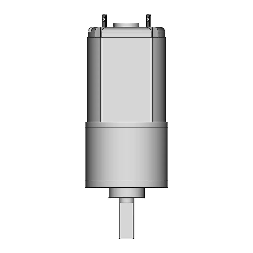 N20 Dc Gear Motor 1 | Professional CAD Design_270_0_degree_snapshot