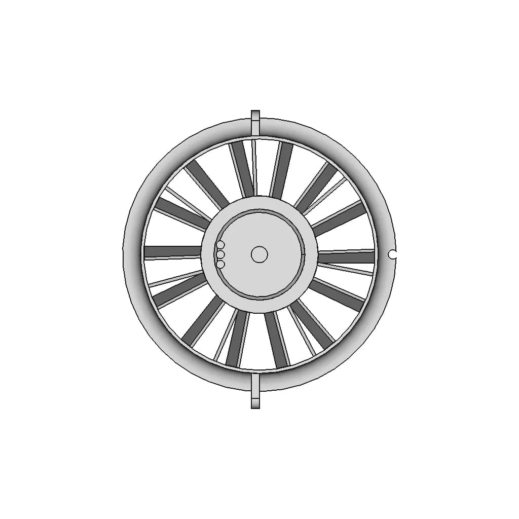 Nema 17 42X40X5 1 | Professional CAD Design_90_0_degree_snapshot