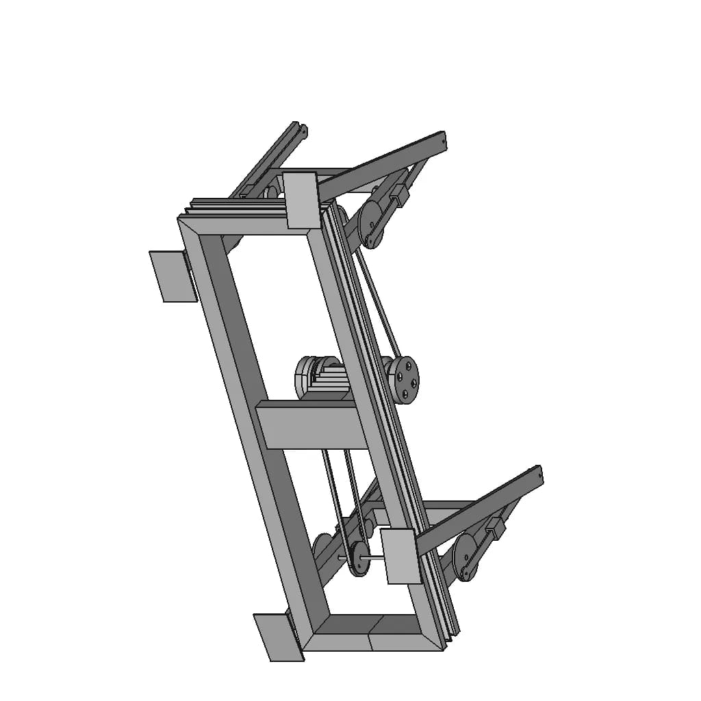 Self Balancing Scooter 2 | Professional CAD Design_60_30_degree_snapshot