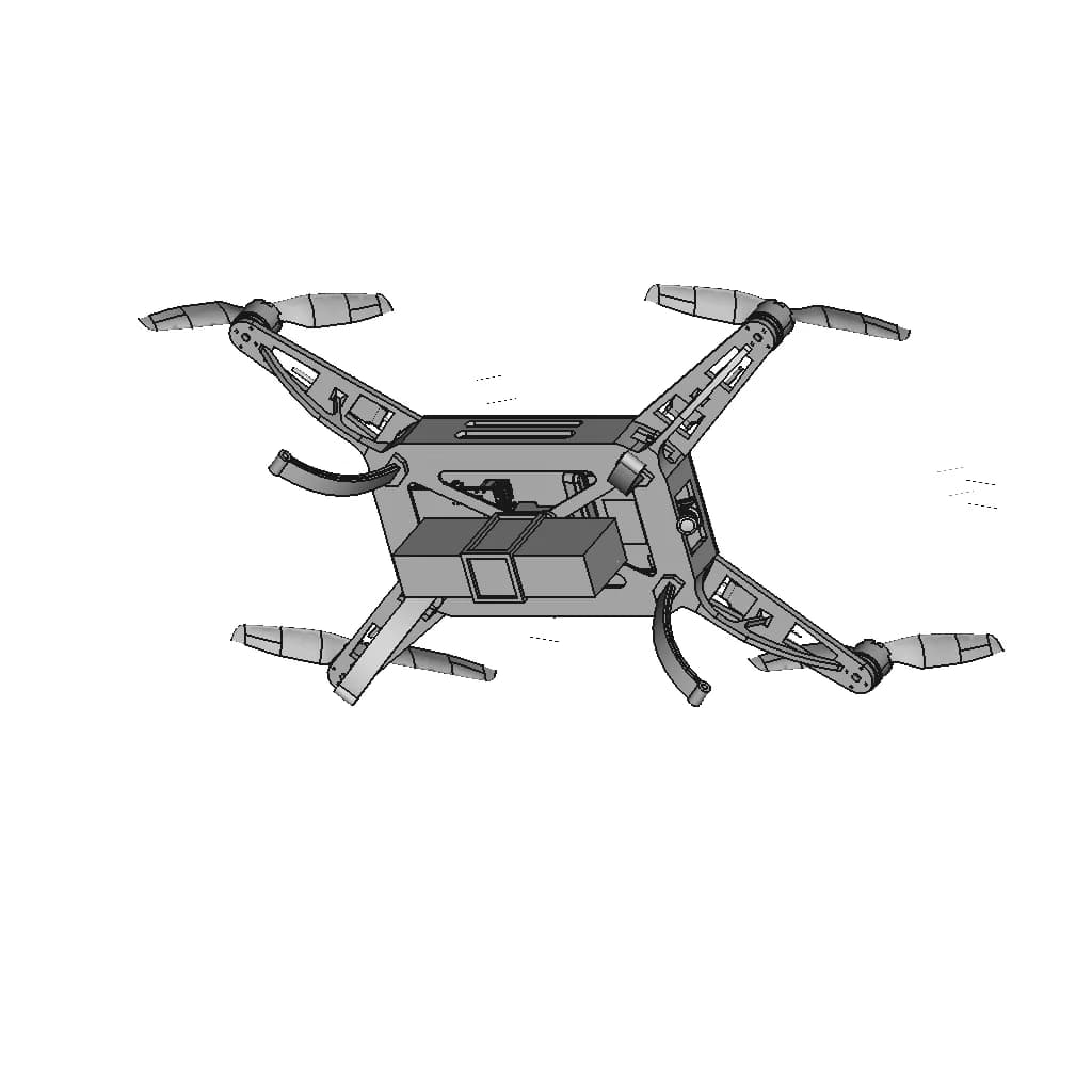 Tfmini S 12 M Lidar Ranging Module 1 | Professional CAD Design_60_30_degree_snapshot