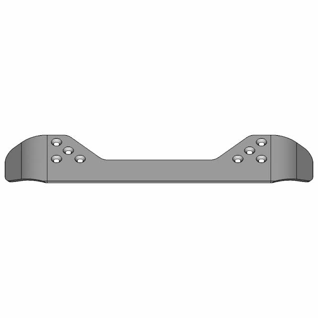 Hc Sr04 Ultrasonic Sensor Acrylic Holder 1 | Professional CAD Design